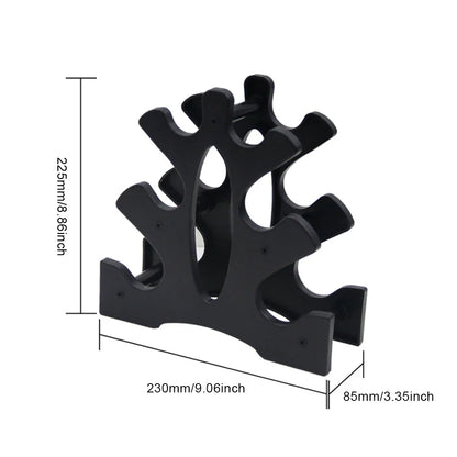 Practical Fitness Equipment Storage 6 Slot Dumbbell Rack